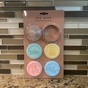 COPY - Rae Dunn Spring Easter cookie stamper set - Rabbits  Chicks Hop to it